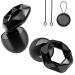 Concert Ear Plugs for Hearing Protection High Fidelity Noise Reduction Earplugs for Tinnitus Relief Ear Plugs for Concerts Loud Music Musicians Motorcycles Airplanes Raves(Black)