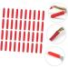 Buy Beatifufu 240 Pointed Cleaning Sleeve Tweezers - Stainless Steel Anti-Eyelash Cover & Auxiliary Tool for Eyelash Transplantation - 2pcs Red - Buy Online on GoSupps.com