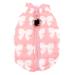 Smalllee_lucky_Store dog jacket waterproof dog coat dishwear for small dogs cats pets Chihuahua winter coat shih tzu mini-l (chest: 45cm back: 38cm) pink loop