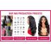 24 Inch 150% Density Body Wave Lace Frontal Wig - Brazilian Human Hair for Black Women - Buy Online on GoSupps.com