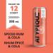 Atypique Non-Alcoholic Low Calories Cocktail Spiced Rhum & Cola 355 mL 12-Count Spiced Rhum & Cola 1 Count (Pack of 12) - Buy Online on GoSupps.com