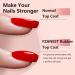 FZANEST Rubber Gel Top Coat 15ML Gel Nail Polish Ultra Shine No Wipe Thick Top Coat Strengthen/Enhanced Plumping Natrual Nail and Nail Tips Soak Off UV LED Gel - Buy Online on GoSupps.com