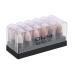Healeved 1box 12 Shadow Box Cosmetics Accessory Eye Shimmer Pen Make up Suits Plastic 1 count (Pack of 1) As Shown