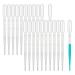 ESHATO 3ML Disposable Plastic Transfer Pipettes Calibrated Dropper Suitable for Science Laboratory DIY Art (100 Pieces)