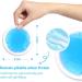 NEWGO Small Ice Packs 6 Pack - Reusable Gel Cold Packs for Pain Relief - Ideal for Wisdom Teeth, Breastfeeding, Tired Eyes, Headaches - Buy Online on GoSupps.com