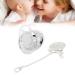 Bling Pacifier with Chain Clip | Stylish & Safe Silicone for 6-18 Months Babies (Silver M) - Buy Online on GoSupps.com