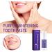 Purple Teeth Whitening Toothpaste 30ml - Brighten Your Smile | Color Correct Stains from Coffee & Yellow Teeth - Buy Online on GoSupps.com