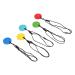 5PCS Sensory Chew Necklace Set - Silicone Chewy Toys for Kids and Adults - Reduces Chewing - Donut Shape - Buy Online on GoSupps.com