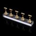 Spactz New Magnetic Acrylic Manicure Tools Nail Practice Hand Nail Exercise Base Nail Supplies Nail Tips Gold Display Stand - Buy Online on GoSupps.com
