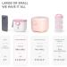 Termichy Milk Powder Dispenser Pot 250g - Baby Formula Dispenser (Deep Pink) - Buy Online on GoSupps.com