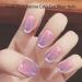 TQUXNGA Naked False Nails Detachable Press On Nail Cats Eye False Nails Full Cover Stick On Nail for Women and Girls - Buy Online on GoSupps.com