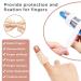 Sopito Finger Splint Set for Broken Fingers - 7PCS Finger Support Brace for Arthritis and Knuckle Immobilization in Blue - Buy Online on GoSupps.com