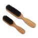 2pcs Beard Brush Set - Wooden Handle Skin-Friendly Barber Tool for Easy Beard Care & Cleaning - Buy Online on GoSupps.com