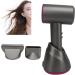 Hair Dryer Cordless Hair Dryer Grey Easy to Clean Rechargeable with Fixed Base for Outdoor Motorhome US Plug - Buy Online on GoSupps.com