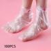 MagiDeal 100pcs Moisture Socks | Comfortable Thicker Foot Protectors for SPA & Home Use - International Shipping Available - Buy Online on GoSupps.com