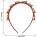 Bangs Hairstyle Hairpin - Teeth Comb Hair Hoop Headband With Clips Attached | Double Bangs Hairstyle Hairpin | Double Layer Twist Plait Headband HairTools | Toothed Braid Tool For Women Girls Red - Buy Online on GoSupps.com