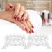 Buy Crown Typed Pen Carrier | Silver Nail Art Brush Storage Holder for Home Use | Perfect Manicure Container - Buy Online on GoSupps.com
