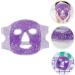Angoily Ice Beauty Ice Gel Reusable Allergies Relief Anti-Wrinkle Anti-Aging Cooling Facial Hot Cold Cosmetic Big PVC Purple - Buy Online on GoSupps.com