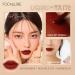 FOCALLURE Velvet Lip Lacquer - Lightweight Matte Liquid Lipstick for Long-Lasting Color | Soft Matte Lip Cream | Non-Stick Cup Lip Gloss P04 - Buy Online on GoSupps.com