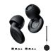 Ear Plugs for Sleeping Noise Cancelling Perfect -30dB Reusable Hearing Protection EarPlugs in Flexible Silicone for Sleep Focus Noise Sensitivity - Black