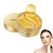 SULIVES Gold Under Eye Gel Patches Anti-Aging Eye Masks for Puffiness Dark Circles Hydration Firming & Brightening (30 Pairs)