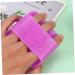 Tovinanna Silicone Scalp Massage Brush Purple Hair Scales Brush for Head Cleaning & Relaxation (8.5x3cm) Perfect for At-Home Spa Treatment - Buy Online on GoSupps.com