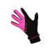 IceDress Two Color Thermal Figure Skating Gloves Sport Balck and Hot Pink CS