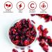 Generic Dried Cranberries Cranberry Healthy Snack for kids and adults Resealable No Gluten Antioxidant Rich Immunity Booster - 200 gm - Buy Online on GoSupps.com