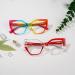 VOOGLAM Rainbow Color Cat Eye Blue Light Blocking Glasses for Women - UV Protection Fashion & Anti Eyestrain - Buy Online on GoSupps.com