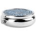 Evil Eyes Mini Round Pill Box - 3 Compartment Portable Organizer for Travel & Home - Buy Online on GoSupps.com