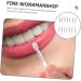 Didiseaon 1 Set Lip Gloss Brush Cosmetic Miss Silica Gel Makeup Tools White 5X1X0.5CM White - Buy Online on GoSupps.com