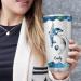 Wassmin Personalized Dolphin Tumbler Cup - Custom Name Stainless Steel Insulated Mug for Women & Girls | 20oz / 30oz - Perfect Birthday & Christmas Gift - Buy Online on GoSupps.com