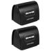 Beavorty Safety 2 Pieces Klingen Storage Box Square Dashkin Einweg Razor Razor Razor Bank Bank Blade Disposal Cycle For Salon Men Black Black 6.5x4.5x6cm