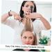HONMEET Set 4 Hairdressing Tools Set Haircut Neck Brush Hair Color Apron Hair Coloring Apron Salon Hair Brush Haircutting Strips Hairdressing Apron Barber Gown Hairdressing Cape Plastic - Buy Online on GoSupps.com