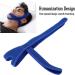 Headband Sleep with Jaw Support Belt | Comfortable Anti Snoring Solution (Blue) - Buy Online on GoSupps.com