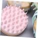 Bcoath Pink Shampoo Brush - Scalp Massager & Washer | 8.4x8x7.4cm | Ideal for Hair Care & Scalp Peeling - Buy Online on GoSupps.com