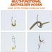 Dr.Fish 100 Pack Baitholder Fishing Hooks - High Carbon Steel Black Nickel, Down-Turned Eye, Surf Fishing Bass Crawler Harness #8-100 Pack - Buy Online on GoSupps.com