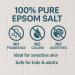 GiDeli Epsom Salt 10 kg magnesium sulfate pharmaceutical grade bath salt in bucket 100 pure natural salt foot bath skin care relaxation bath 10000 g - Buy Online on GoSupps.com