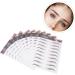 WOFASHPURET 18 Sheets Imitation Eco Eyebrow Sticker Makeup Caboodle Fake Eyebrows Decal Brown Transfer Stickers 21.5X14.5cmx2pcs Brownx2pcs - Buy Online on GoSupps.com