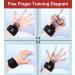 Grip Strength Trainer 40lb - Finger Strengthener for Stroke Recovery & Physical Therapy | Hand Exerciser for Rehabilitation & Muscle Extension | Orange Finger Stretcher - Buy Online on GoSupps.com