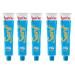 x Medium Sharp Mustard Tubes (100ml)