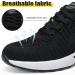 Women's Breathable Running Shoes - Lightweight Shockproof Lace-Up Sneakers for Gym Walking Jogging & Basketball - Black 40 EU - Buy Online on GoSupps.com