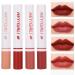 4pcs/set Cigarette Shape Lipstick Set Matte Long Lasting No Fading Lip Makeup Cosmetic Lips Fuller Makeup Set Kit Long Lasting Waterproof - Buy Online on GoSupps.com
