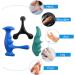 3-Piece Deep Tissue Massage Tool Set | Trigger Point Therapy for Back Neck Arms & Legs | Comfortable Thumb Protection - Buy Online on GoSupps.com