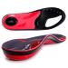 Plantar Fasciitis Arch Support Insoles for Men Women 220lbs+ Heavy Duty Support Pain Relief Orthotics for Flat Feet Metatarsalgia Arch Pain Work Boot Shoe Insoles for Standing All Day Black M:10.9"/278MM(Men 8-9.5/Women 9-10.5) Black
