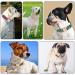 YUDOTE Ultra-Soft Natural Cotton Dog Collar for Medium Dogs - Sensitive Skin Friendly - Brown M (1 Pack) - Buy Online on GoSupps.com
