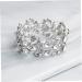 Shop Hapinary Rhinestone Tennis Bracelet - Elegant Stretchable Crystal Jewelry for Women & Brides - Buy Online on GoSupps.com
