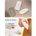 Small Pill Cutter Splitter for Tiny Pills | Safe & Easy Open Close | Professional White Orange - Buy Online on GoSupps.com