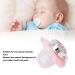 Buy Bling Baby Pacifier - Rhinestone Crown Soft Silicone Dummy for Infants | M Size Pink - Perfect for Breastfed Babies - Buy Online on GoSupps.com