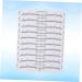 Beavorty 100pcs Disposable Eyebrow Ruler Makeup Stickers Eyebrow Shaping Stencils Eyebrow Measure Modify - Buy Online on GoSupps.com